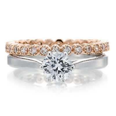 3부 다이아몬드 마이로반 반지  프로포즈링,청혼반지